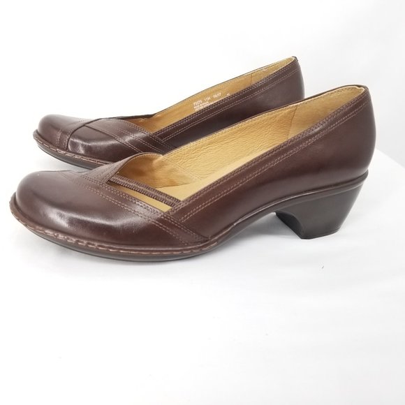 clarks loafer pumps